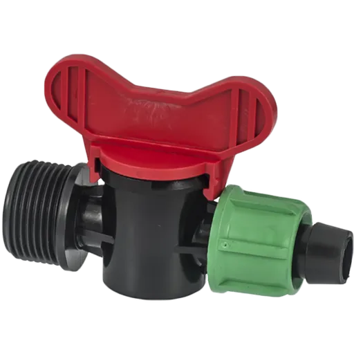 Mini Robinet Cu Filet Exterior Pentru Tub De Picurare,Dimensiune 16x3/4", Presiune 4 Bari