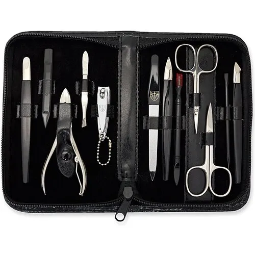 Set de manichiură și pedichiură Kellermann 5205 PN, negru, negru