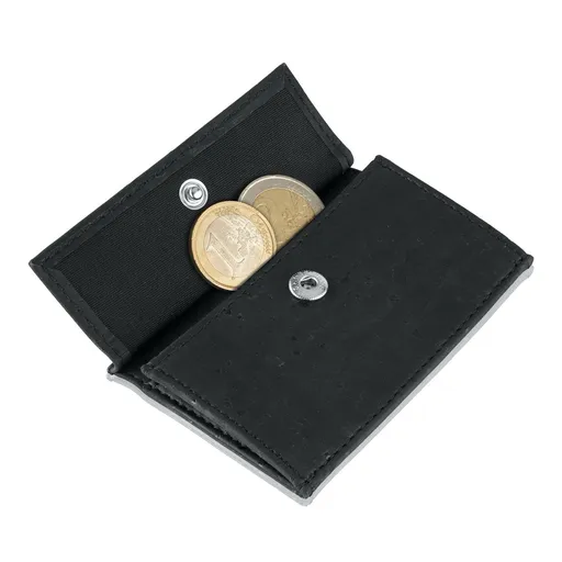 Slimpuro Coin Pocket cu card de protecție RFID pentru portofele ZNAP Slim Wallets 8 și 12, butonul de închidere