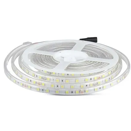 Banda LED SMD5050 24V 60LED/M 4000K IP65 5M V-TAC SKU-212563