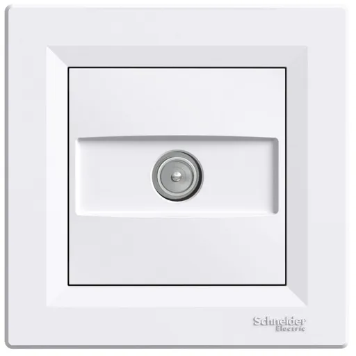 Priza TV de trecere, 4 dB Schneider Asfora EPH3200221, alb