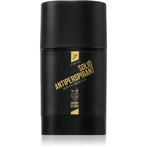 Angry Beards Ryan Run Solid Antiperspirant antiperspirant puternic pentru barbati 50 ml