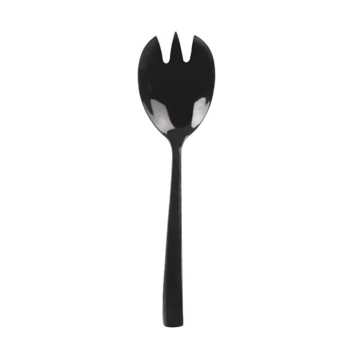 Furculiță inox pentru salată Orion BLACK, negru