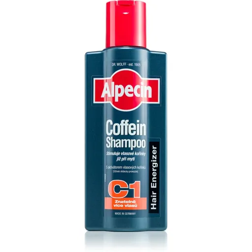 Alpecin Hair Energizer Coffein Shampoo C1 sampon pe baza de cofeina pentru barbati pentru stimularea creșterii părului 375 ml