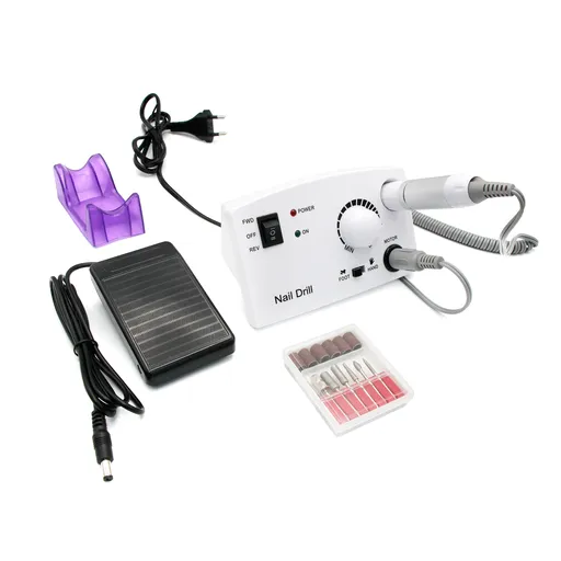 Freza / Pila Electrica Unghii ZS-602 45W 35000 rpm, White