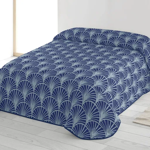 Pătură din microfibră cu imprimare de palmieri, 200g/m2