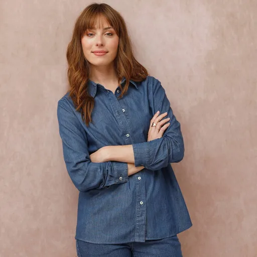 Cămașă din denim ușor