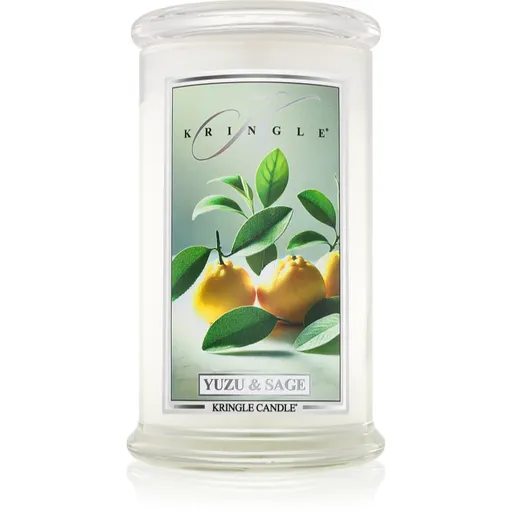 Kringle Candle Yuzu & Sage lumânare parfumată 623 g