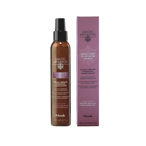 Elixir Booster Nectar Color cu Ulei de Argan pentru Protejarea Culorii Nook Magic 150 ml