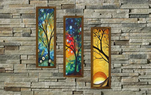 Tablou decorativ, KZM399, Imprimat UV, Multicolor