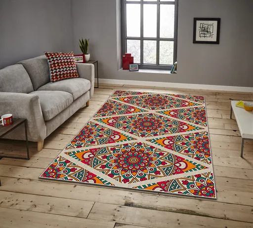 Covor, Asr Crpt-117, 80x140 cm, Multicolor