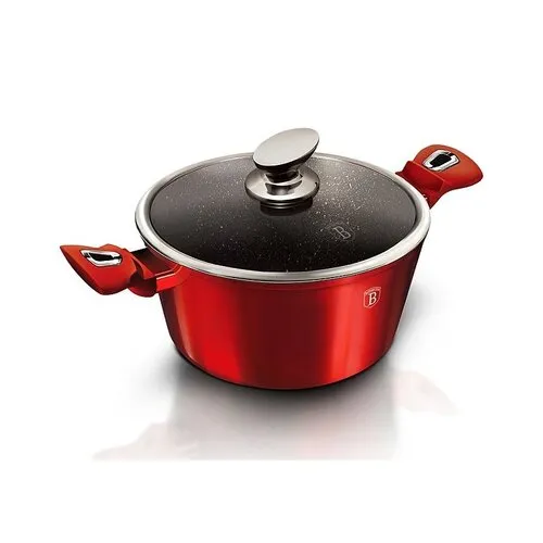 Cratiță Berlinger Haus Burgundy MetallicLine, 28 cm