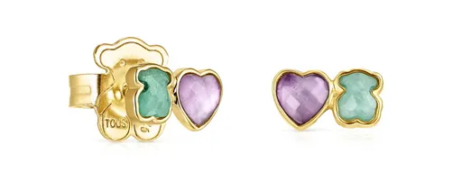 Tous Cercei știfturi drăguți placați cu aur Glory 1001931100