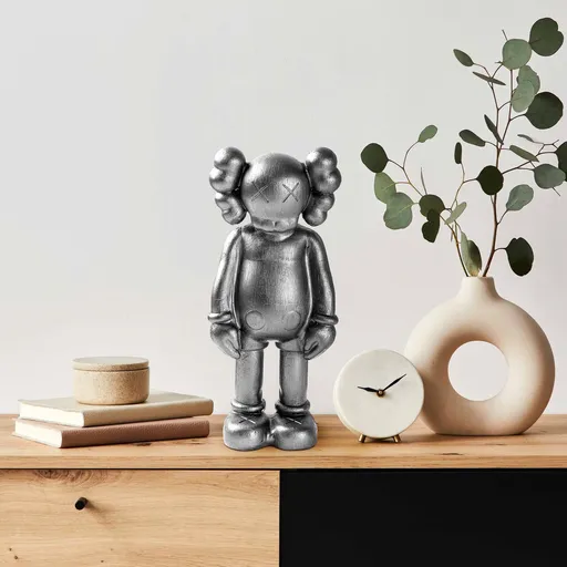 Decoratiune, Yak-051-B, Poliester, Argintiu