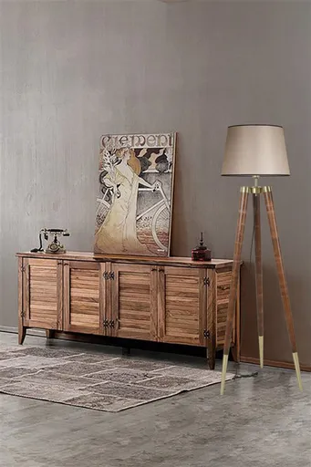 Lampadar, Opviq, 534LUN4392, Bej / Nuc