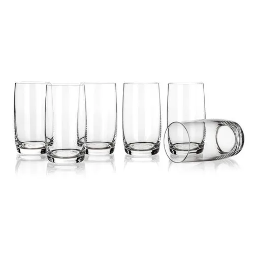 Set de pahare Banquet Crystal Leona, pentru long drink 380 ml, 6 buc.