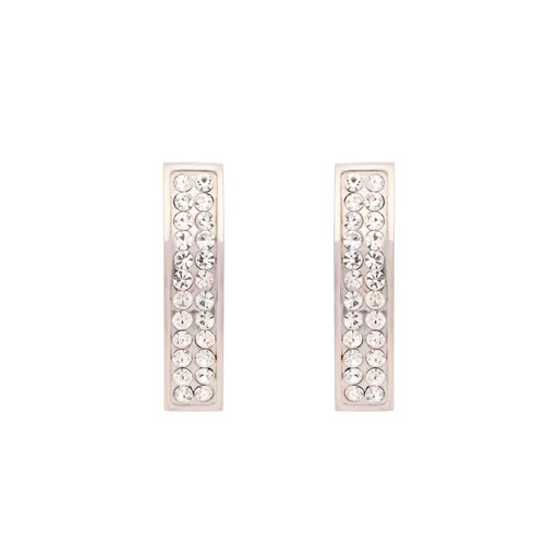 Oliver Weber Cercei strălucitori din oțel cu cristale Brava Lumiere 23227