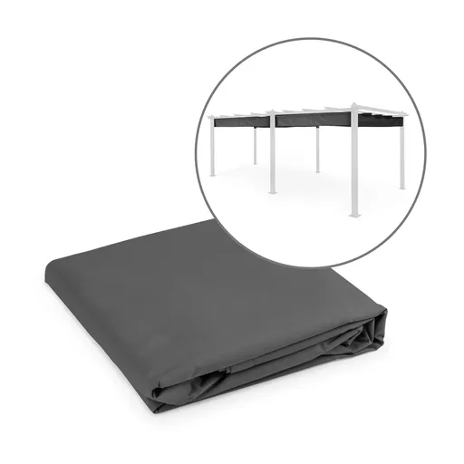 Blumfeldt Pantheon Pergola 3x4 SP Acoperiș gri