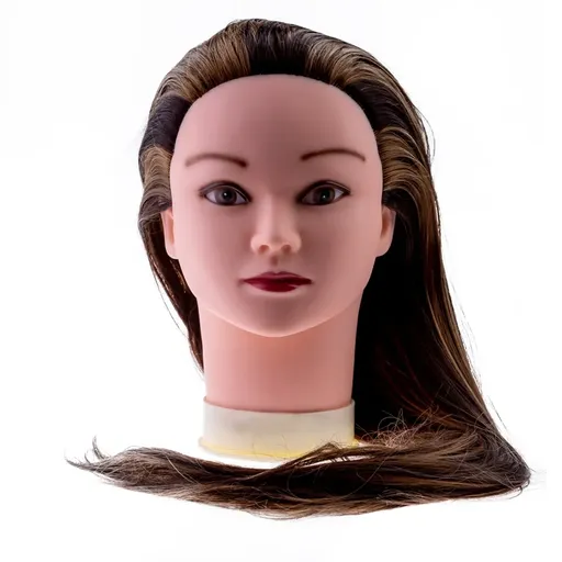 Cap Manechin Saten cu Suvite Blonde, 270-4L - 60cm