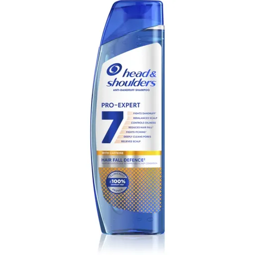 Head & Shoulders Pro-Expert 7 Hair Fall Defense sampon anti-matreata si caderea parului cu cafeina 250 ml