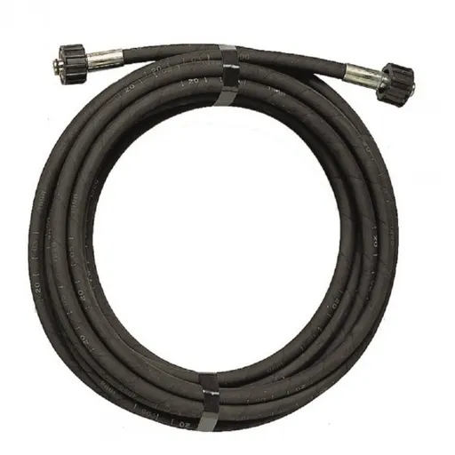 Furtun de presiune cu nipluri pentru stropit - Rola 10m, 225 Bar - DVS, BSR, Gardelina