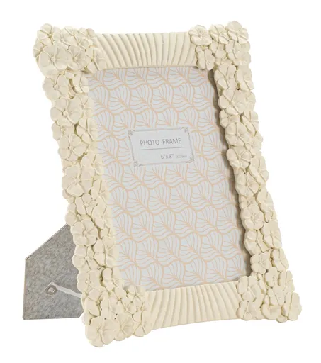 Rama foto Cempalk, Mauro Ferretti, 15x20 cm, polirasina/sticla, crem