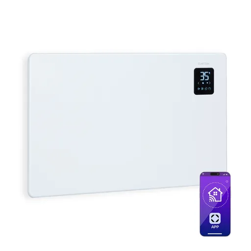 Klarstein Bansin Smart 1500, convector, 1500 W, control prin aplicație