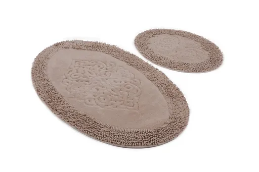 Set covorase de baie, L'essentiel Maison, Piante Oval, Multicolor