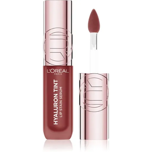 L’Oréal Paris Hyaluron Tint Lip Stain Serum ruj de buze lichid cu efect de hidratare culoare 521 Bordeaux Please 5 ml