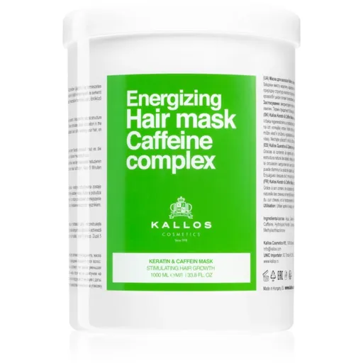 Kallos Kallos Classic Caffeine Complex masca cu keratina cu cafeina 1000 ml
