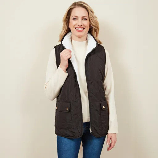 Vestă reversibilă  "Emilia"