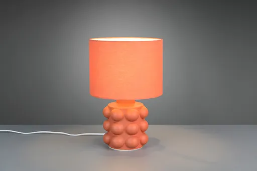 Lampa de masa Kate, RL, 20x30 cm, 40W, 1x E14, ceramica, apricot