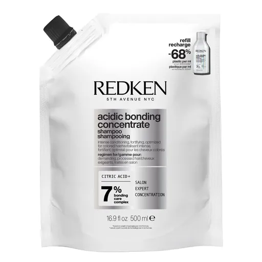 Redken Șampon fortifiant pentru a restabili puterea părului Acidic Bonding Concentrate (Shampoo) 500 ml - umplere de rezervă