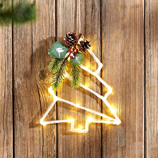 Decoratiune cu LED-uri Brad