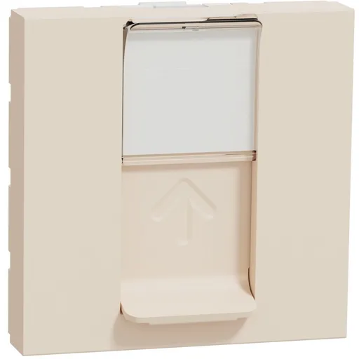 Priza RJ45, CAT5 UTP, 2m Schneider Noua Unica NU341144, bej