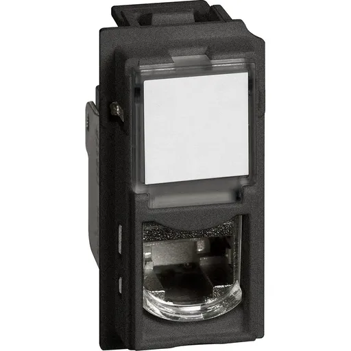 Priza date RJ45 Cat.6A Utp Bticino Living Now KG4279C6A, negru