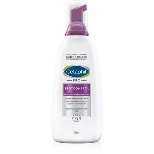 Cetaphil PRO SpotControl Oil Remowing Foam Wash spuma de curatat pentru ten gras si problematic 235 ml