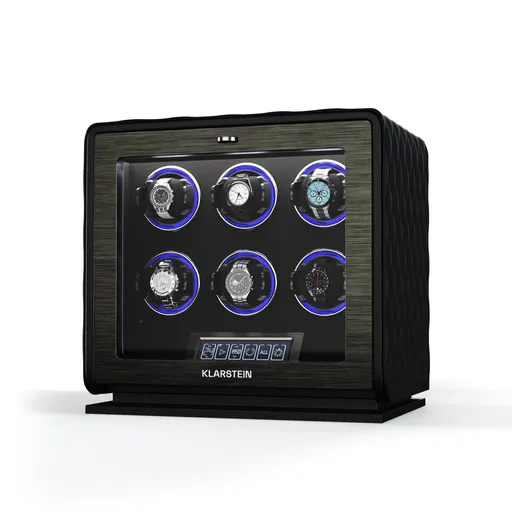 Klarstein LuminousTime aparat de întors ceasuri| 6 ceasuri, multiple setări, LED, 10 dB