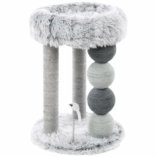 Flamingo Scărpinătoare pentru pisici DUCHESS, 61,5cm, gri/alb