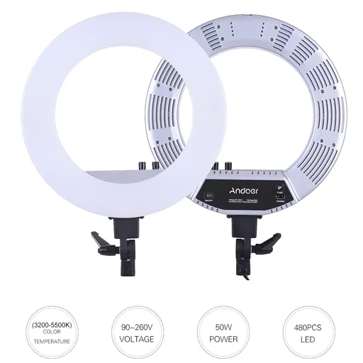 Lampa Foto Circulara 21inch, Machiaj - MakeUp Ring Light