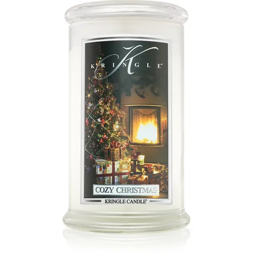Kringle Candle Cozy Christmas lumânare parfumată 624 g