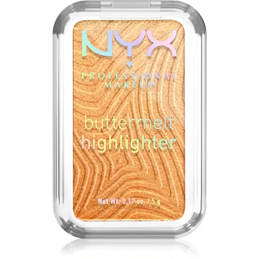 NYX Professional Makeup Buttermelt Highlighter iluminator culoare butta bling 30 5 g