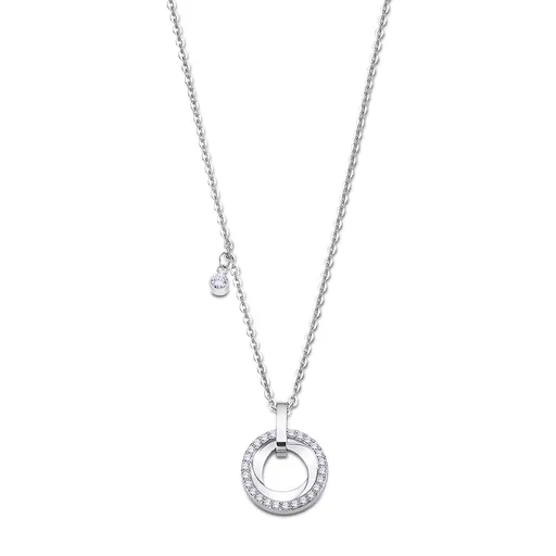 Lotus Style Colier elegant din oțel cu zirconii femeie de bază LS2176-1/1