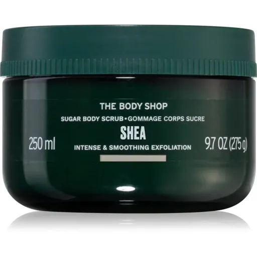 The Body Shop Shea Body Scrub exfoliant de corp cu zahăr unt de shea 250 ml