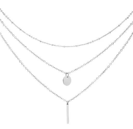 Troli Colier triplu din oțel