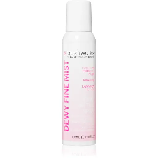 Brushworks Dewy Fine Mist fixator make-up 150 ml