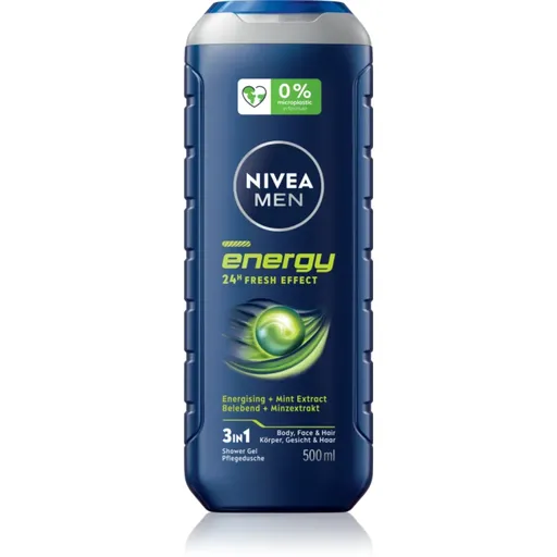 Nivea Men Energy gel de duș pentru barbati 500 ml
