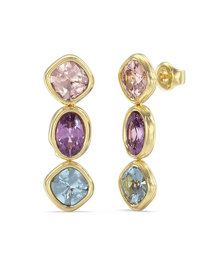 Guess Cercei suspendați cu cristale colorate Mamounia JUBE05312JWYGMCT/U