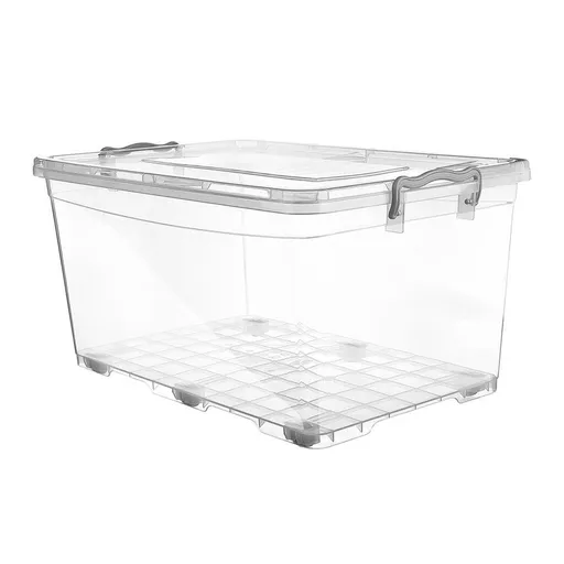 Orion Cutie de depozitare din plastic cu roți, 30 l, S