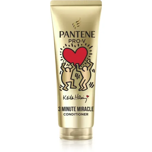 Pantene 3 Minute Miracle Keith Haring balsam intensiv pentru par deteriorat 220 ml